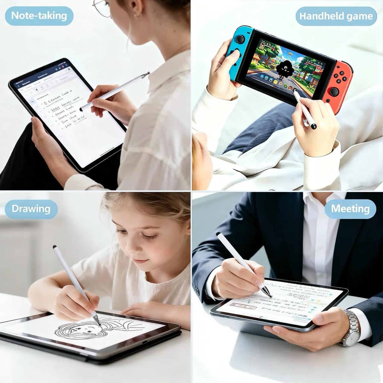 ✏️ 3-in-1 Universal Stylus Pen