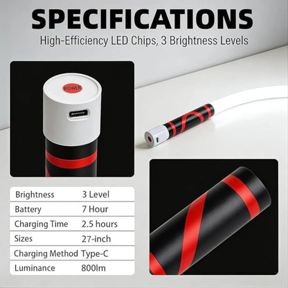 🔦 Bendable LED Flashlight Stick