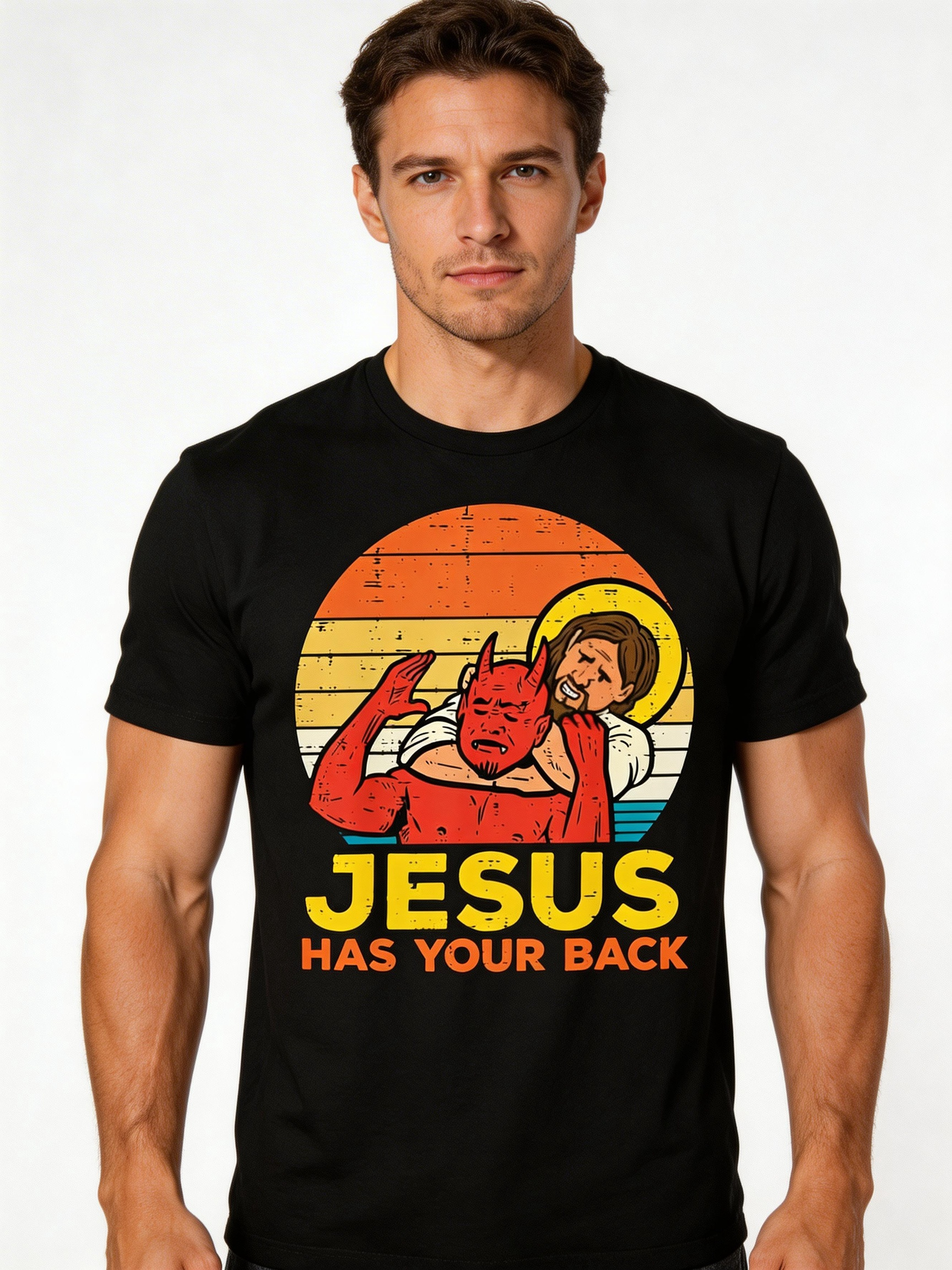 Jesus Has Your Back T-Shirt