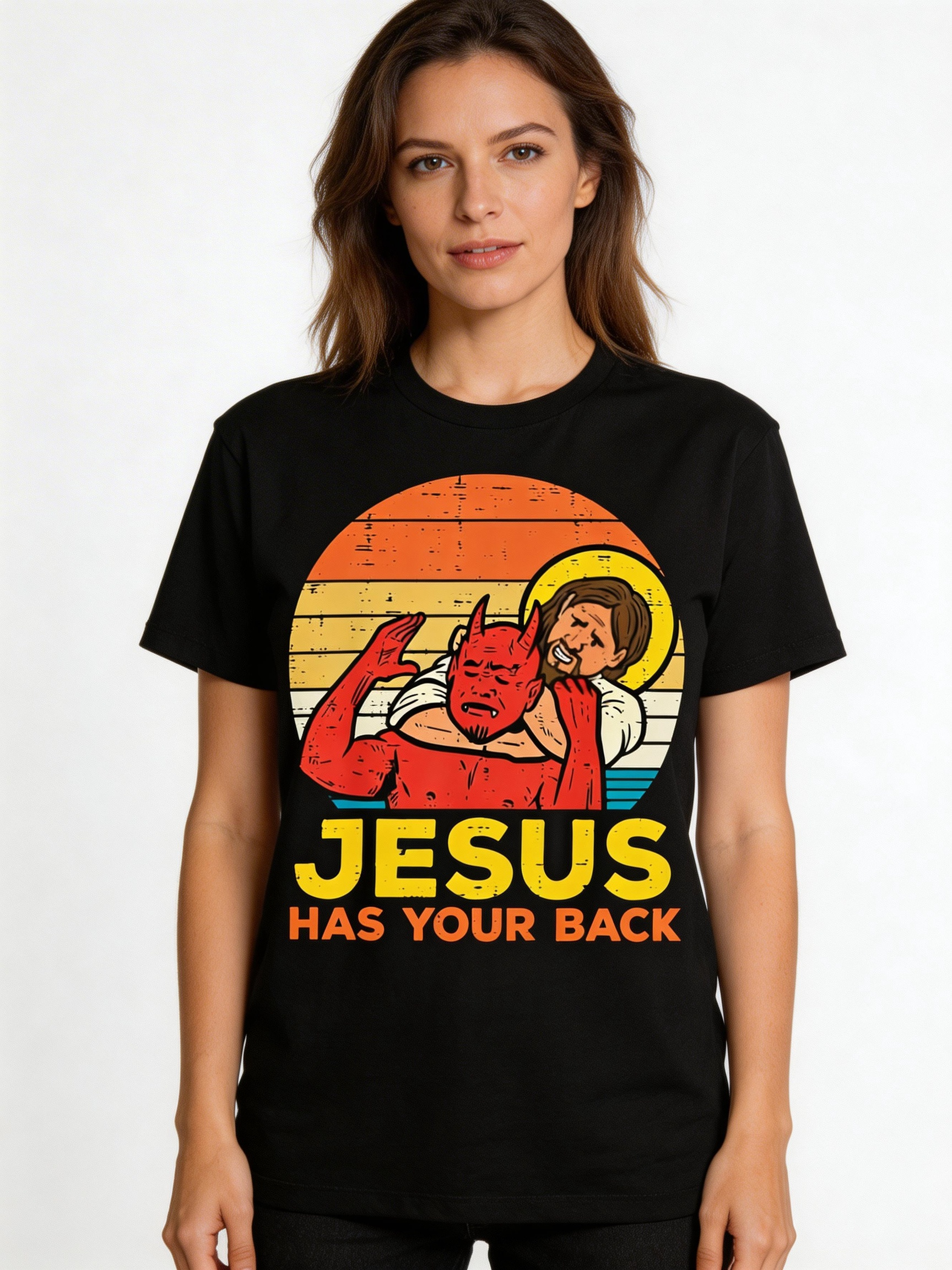 Jesus Has Your Back T-Shirt