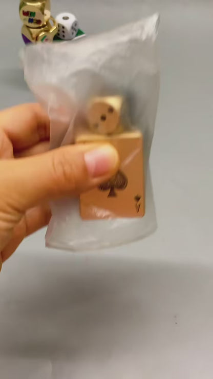 🎉Buy 1 Get 1 Free🎲Windproof Poker Dice Rotating Cigar Lighter