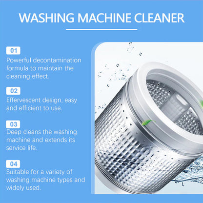 🧼 Washing Machine Cleaner Tablets – Deep Clean, Deodorize & Freshen Your Washer